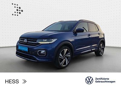 Gebraucht VW T-Cross R-line 110 PS (80 kW) 2021 Reef blue metallic SUV