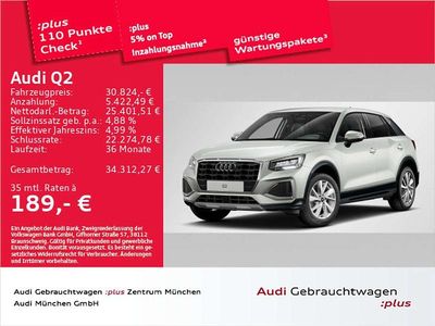 Gebraucht Audi Q2 Advanced 150 PS (110 kW) 2025 Tausilber metallic SUV