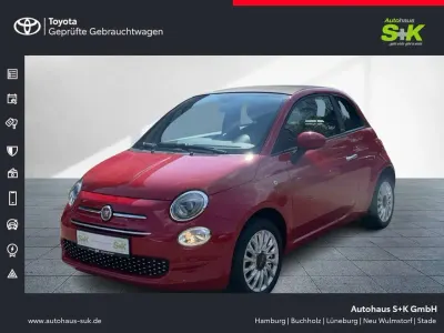Usata Fiat 500C Lounge 69 CV (50 kW) 2020 Rosso Cabrio