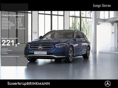 Usata Mercedes E300 Avantgarde 194 CV (142 kW) 2021 Blu Station wagon