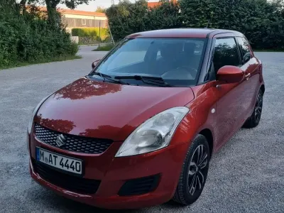 Brugt Suzuki Swift 94 HK (69 kW) 2011 Rød Hatchback