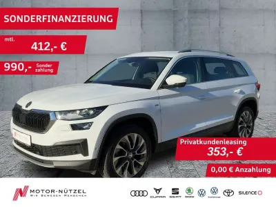 Gebraucht Skoda Kodiaq Ambition 150 PS (110 kW) 2022 Moonweiß perleffekt SUV