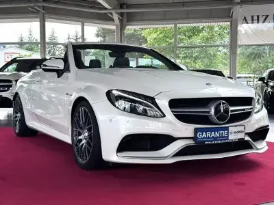 Gebraucht Mercedes C63 AMG AMG 476 PS (350 kW) 2017 Weiß Cabrio