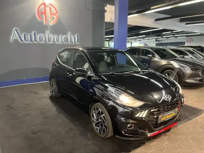 Gebraucht Hyundai i10 N Line 101 PS (74 kW) 2021 Schwarz Kleinwagen
