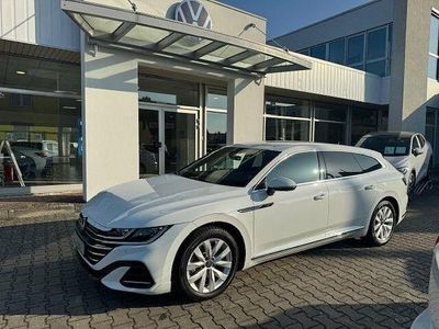 Pure white (metallic) Gebraucht 2021 VW Arteon R-line Kombi | 33.700 € (Etwas zu teuer)