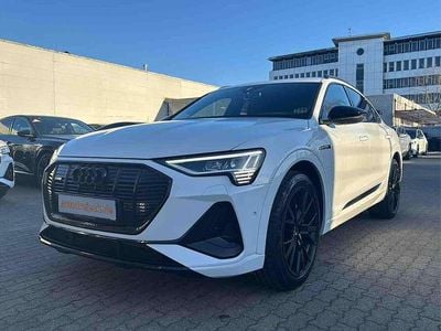 Gebraucht Audi e-tron Sportback Black Edition 300 kW (408 PS) 2022 Weiß SUV