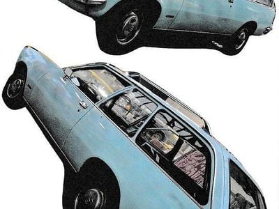 Gebraucht Opel Rekord 83 PS (61 kW) 1973 Blau Kombi