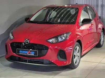 Nowe Mazda 2 Exclusive-Line 116 KM (85 kW) 2025 Czerwony Hatchback