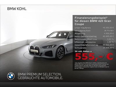 Gebraucht BMW 420 M Sport 181 PS (133 kW) 2025 Grau Coupé