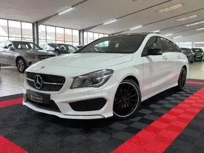 Brugt Mercedes CLA200 AMG line 156 HK (114 kW) 2015 Hvid Stationcar