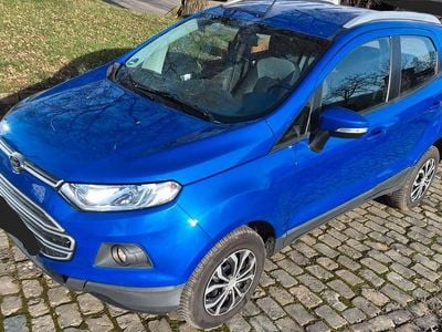 Gebraucht Ford Ecosport Trend 125 PS (91 kW) 2017 Blau SUV