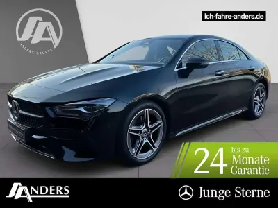 Brugt Mercedes CLA200 AMG 163 HK (119 kW) 2025 Sort Coupe