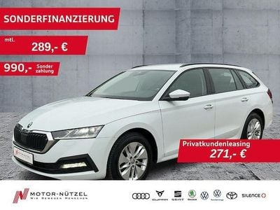 Gebraucht Skoda Octavia Ambition 150 PS (110 kW) 2022 Moonweiß perleffekt Kombi