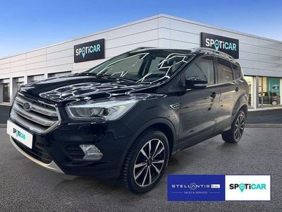 Gebraucht Ford Kuga Titanium 150 PS (110 kW) 2018 Schwarz SUV
