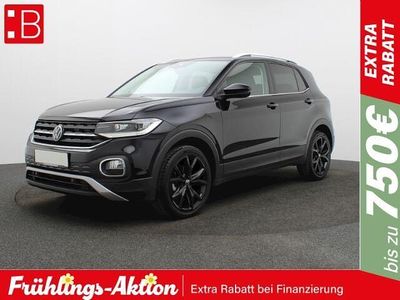 Gebraucht VW T-Cross Style 110 PS (80 kW) 2023 Schwarz SUV