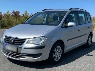 Gebraucht VW Touran 105 PS (77 kW) 2008 Silber Van / Kleinbus