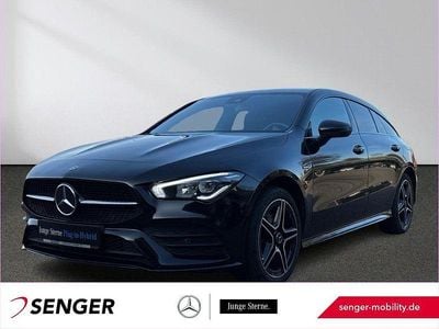 Schwarz Gebraucht 2020 Mercedes CLA250e Shooting Brake AMG Kombi | 25.980 € (Fairer Preis)