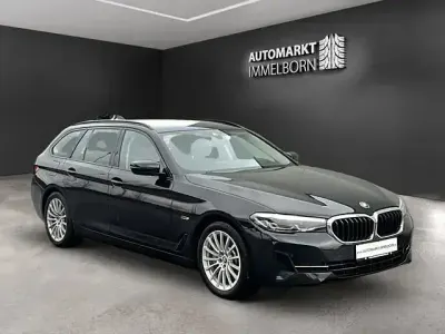 Brugt BMW 530e Sport Line 292 HK (214 kW) 2022 Sort Stationcar