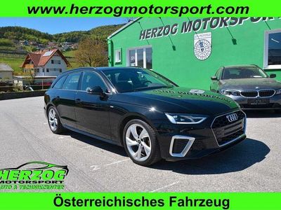 Brugt Audi A4 S-Line 136 HK (100 kW) 2023 Sort Stationcar