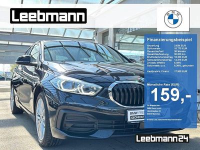 Second-hand BMW 118 Advantage 136 CP (100 kW) 2021 Negru Hatchback