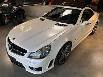 Gebraucht Mercedes SL63 AMG AMG 525 PS (386 kW) 2009 Weiß Cabrio