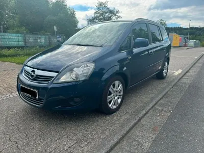 Gebraucht Opel Zafira 125 PS (91 kW) 2012 Blau Van / Kleinbus