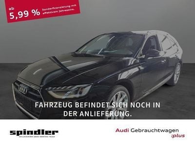 Schwarz (mythosschwarz metallic) Gebraucht 2022 Audi A4 Ambiente Kombi | 28.481 € (Guter Preis)