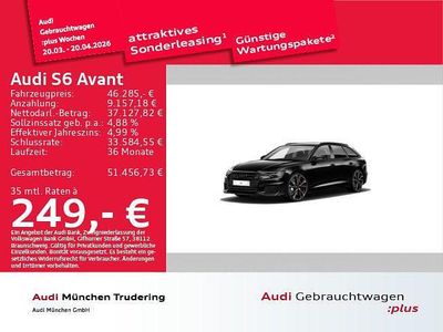 Gebraucht Audi S6 Ambiente 344 PS (253 kW) 2022 Mythosschwarz metallic Kombi
