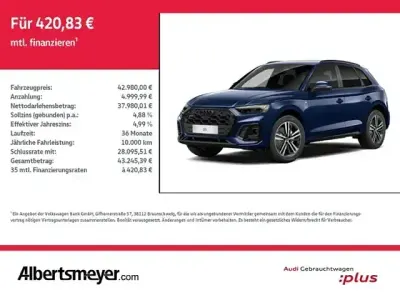 Usata Audi Q5 S-Line 204 CV (150 kW) 2022 Blu SUV
