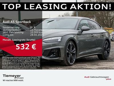 Gebraucht Audi A5 Sportback S-Line 265 PS (194 kW) 2023 Chronosgrau metallic Kleinwagen