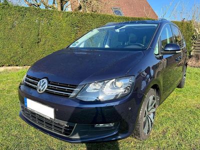 Gebraucht VW Sharan Allstar 184 PS (135 kW) 2016 Blau Van / Kleinbus
