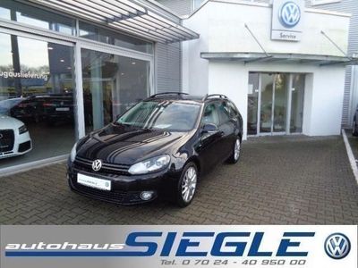 Gebraucht VW Golf VII Match 140 PS (102 kW) 2013 Schwarz metallic Kombi