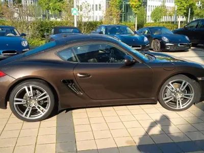 Usata Porsche Cayman 265 CV (194 kW) 2010 Marrone Coupé