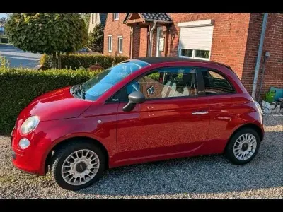 Gebraucht Fiat 500C 69 PS (50 kW) 2009 Rot Cabrio