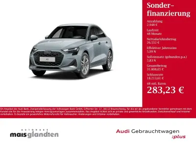 Gebraucht Audi A3 Sport 116 PS (85 kW) 2025 Pfeilgrau perleffekt Limousine