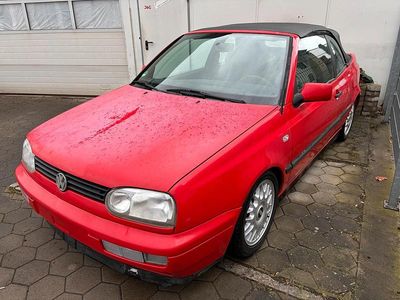 Gebraucht VW Golf Cabriolet Karmann 101 PS (74 kW) 1996 Rot Cabrio