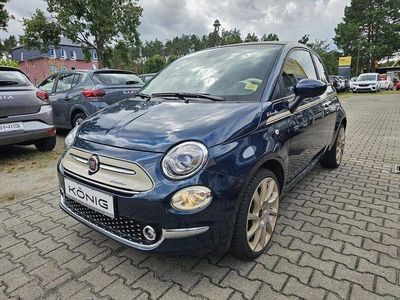 Blau Gebraucht 2021 Fiat 500C Dolcevita Cabrio | 14.999 € (Fairer Preis)
