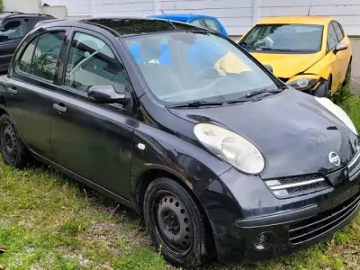 Gebraucht Nissan Micra 90 PS (66 kW) 2003 Schwarz Kleinwagen
