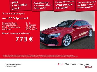 Usata Audi RS3 Sport 400 CV (294 kW) 2025 Rosso Berlina