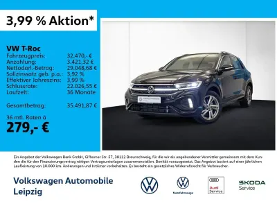 Gebraucht VW T-Roc R-line 190 PS (139 kW) 2024 Schwarz SUV