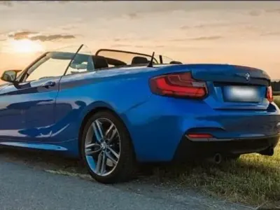 Gebraucht BMW 228 M Sport 248 PS (182 kW) 2015 Blau Cabrio
