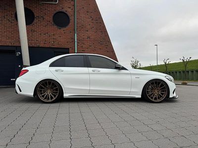 Usata Mercedes C43 AMG AMG 367 CV (269 kW) 2015 Bianco Berlina