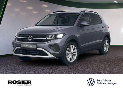 Gebraucht VW T-Cross Life 95 PS (69 kW) 2024 Grau SUV
