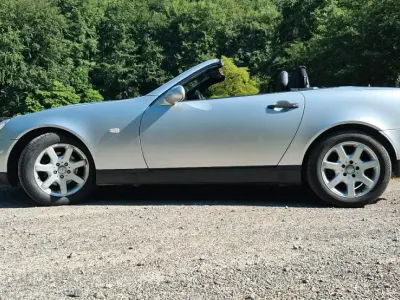 Gebraucht Mercedes SLK200 136 PS (100 kW) 2000 Silber Cabrio