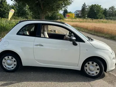 Gebraucht Fiat 500C 69 PS (50 kW) 2014 Weiß Cabrio