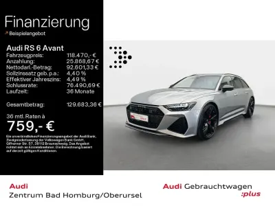 Usata Audi RS6 Sport 600 CV (441 kW) 2025 Argento Station wagon
