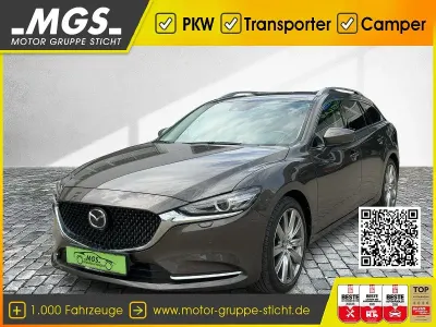 Gebraucht Mazda 6 Sports-Line 165 PS (121 kW) 2023 Titaium flash Kombi