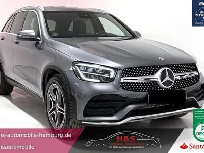 Gebraucht Mercedes GLC220 AMG line 194 PS (142 kW) 2022 Selenitgrau  lack SUV