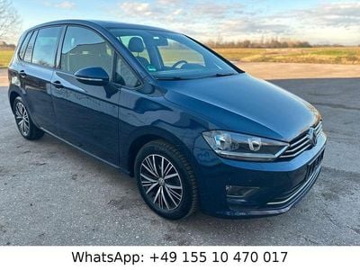 Blau Gebraucht 2016 VW Golf Sportsvan Allstar Van / Kleinbus | 12.250 € (Fairer Preis)