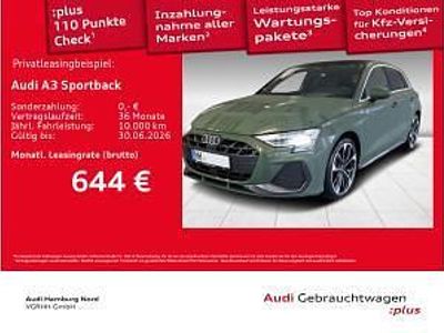 Gebraucht Audi A3 S-Line 204 PS (150 kW) 2026 Grün (m4 distriktgrün metallic) Limousine